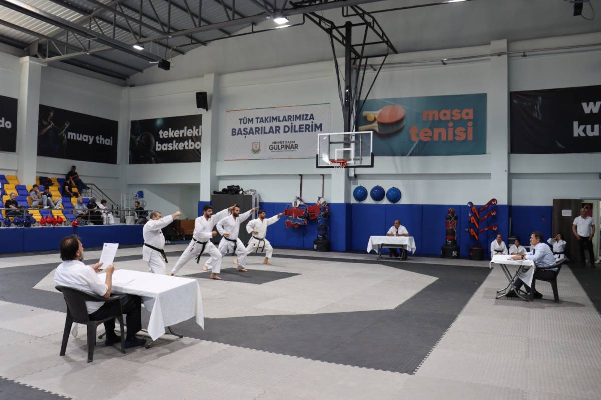 Şanlıurfa karate dan sınavlarına ev sahipliği yaptı!