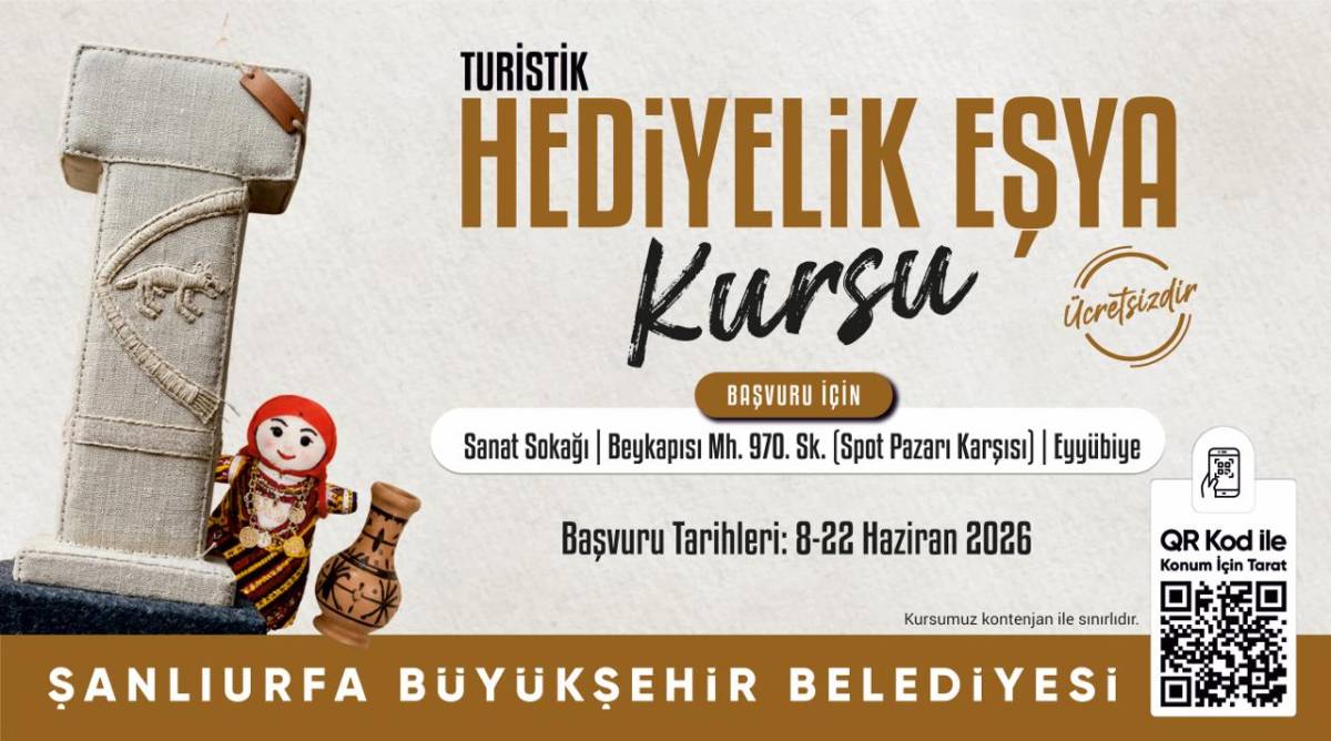 Şanlıurfa Büyükşehir Belediyesi Kültür Kursları İçin Başvurular Başladı