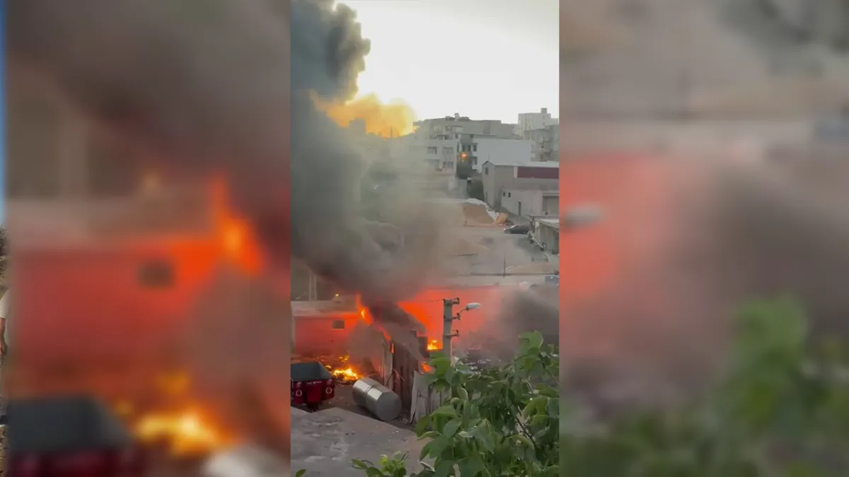 Hurdalık yangını korkuttu!