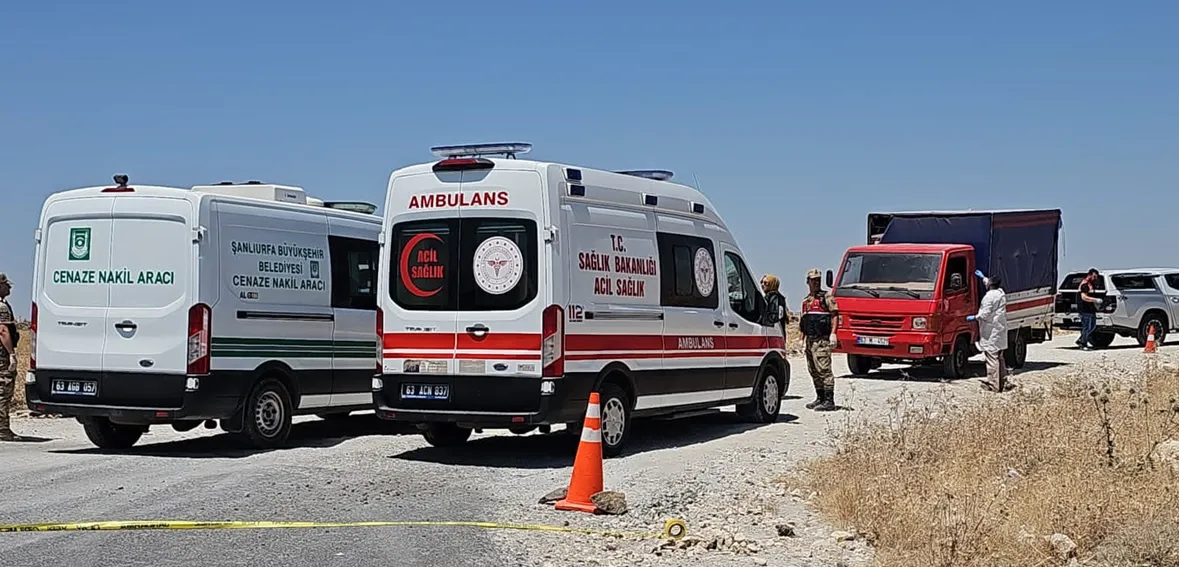Urfa'da korkunç olay: Kamyonette silahla vurulmuş halde bulundu