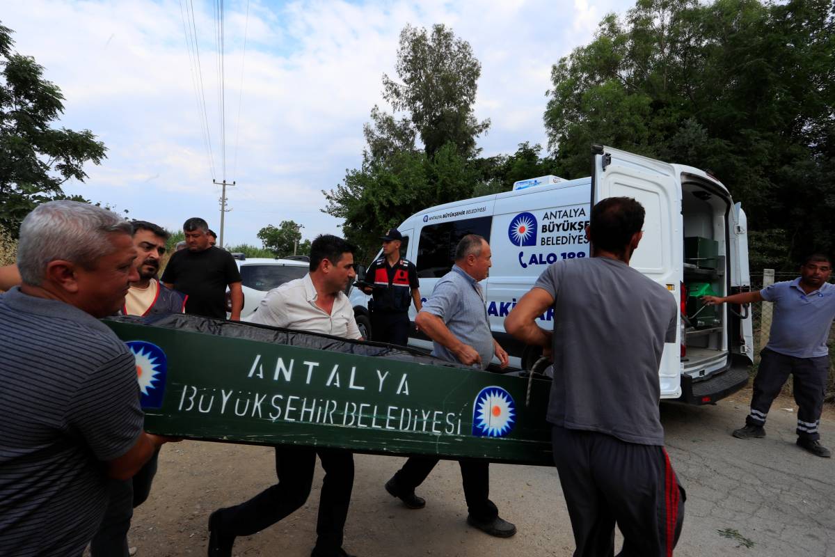 Sulama kanalında ceset bulundu!