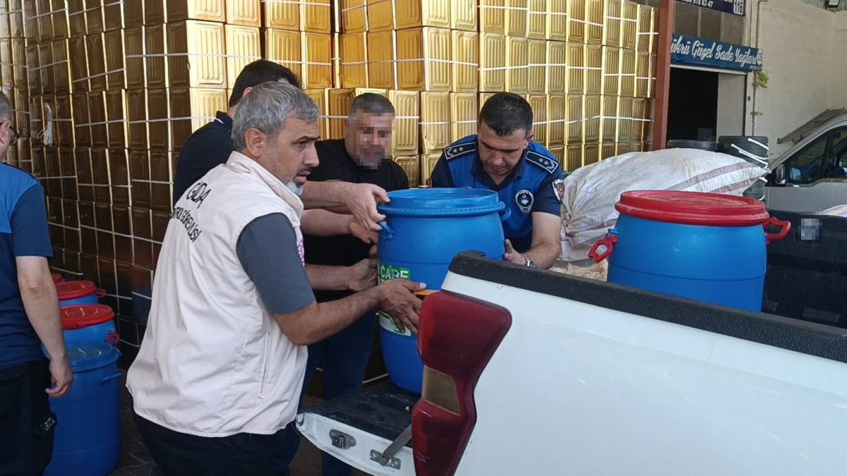 Urfa'da 400 kilo sade yağ ele geçirildi!