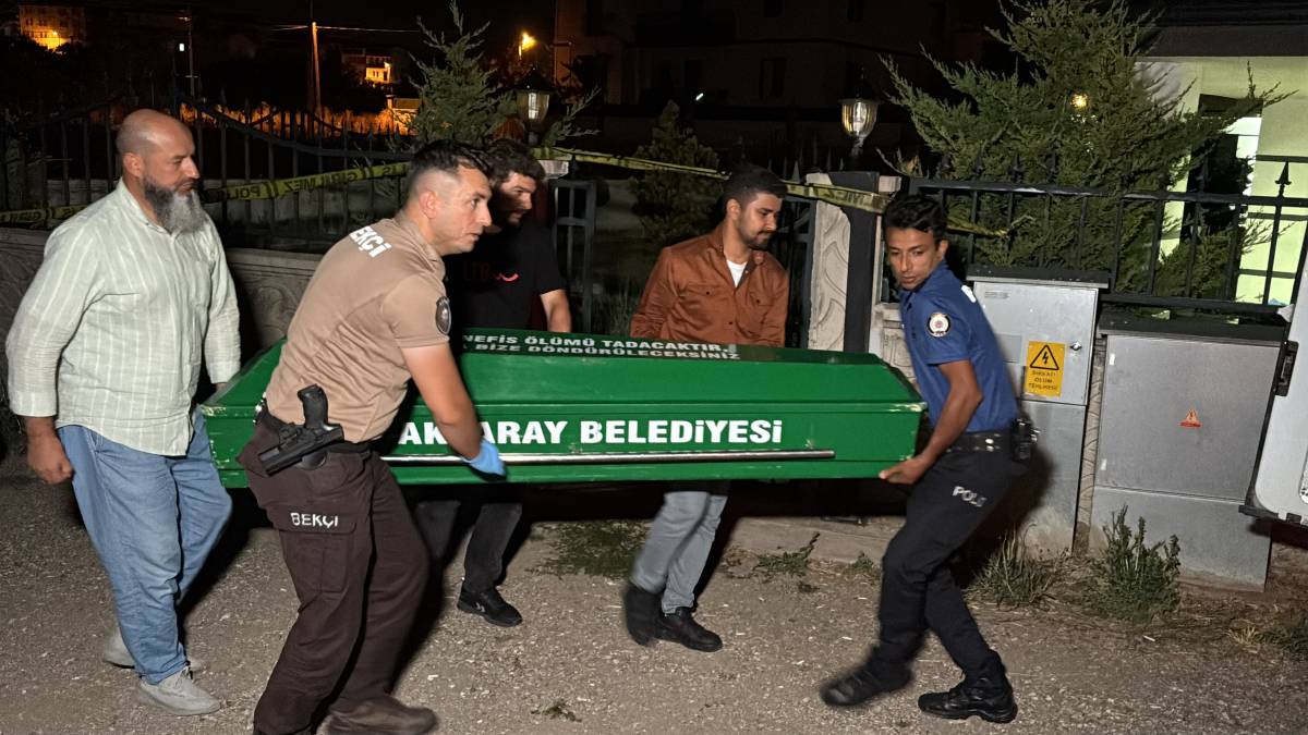Villa bahçesindeki içki masasında cinayet