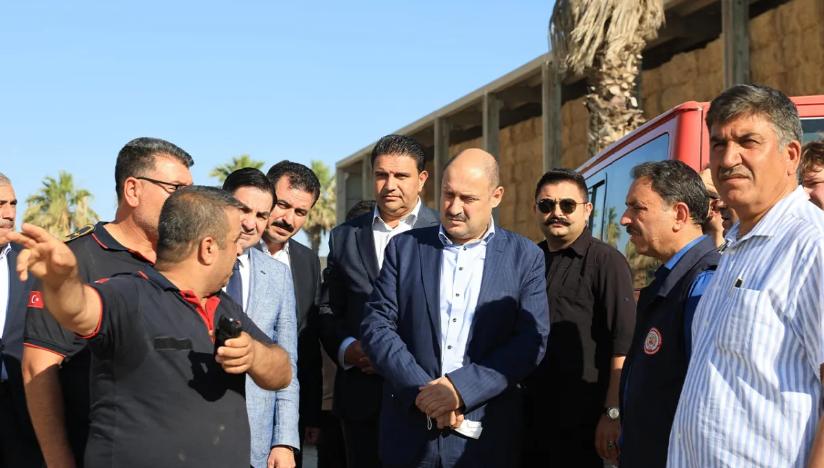 Urfa’da yem deposunda koruktan yangın!