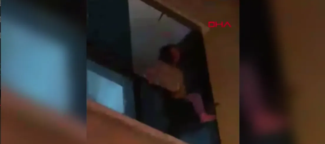 Tartıştığı eşinin burnunu ısırıp kopardı!