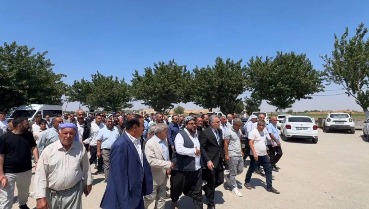 Urfa'da 2 kişinin öldüğü husumet barışla son buldu!