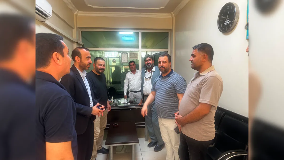 Vekil Şenyaşar'dan zahireciler borsasına ziyaret!