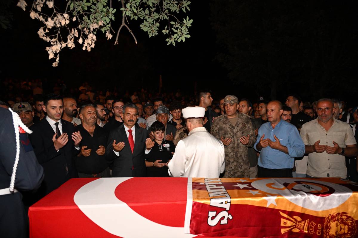 Urfa’da vefat eden uzman çavuş memleketinde toprağa verildi!