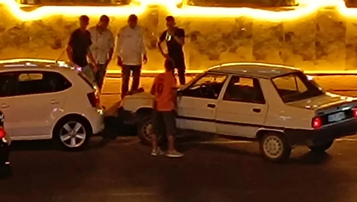 Urfa’da akşam saatlerinde kaza!