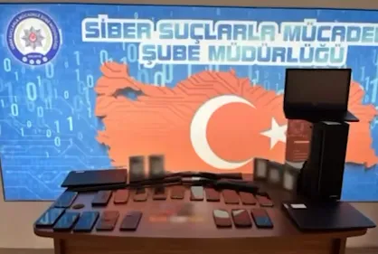 Urfa'da aralarında 14 ilde siber suç operasyonu!