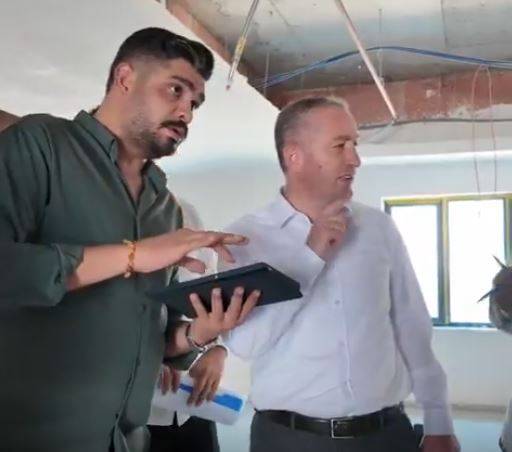 Hasan Kökrek Okul İnşaatlarını Yerinde İnceledi!