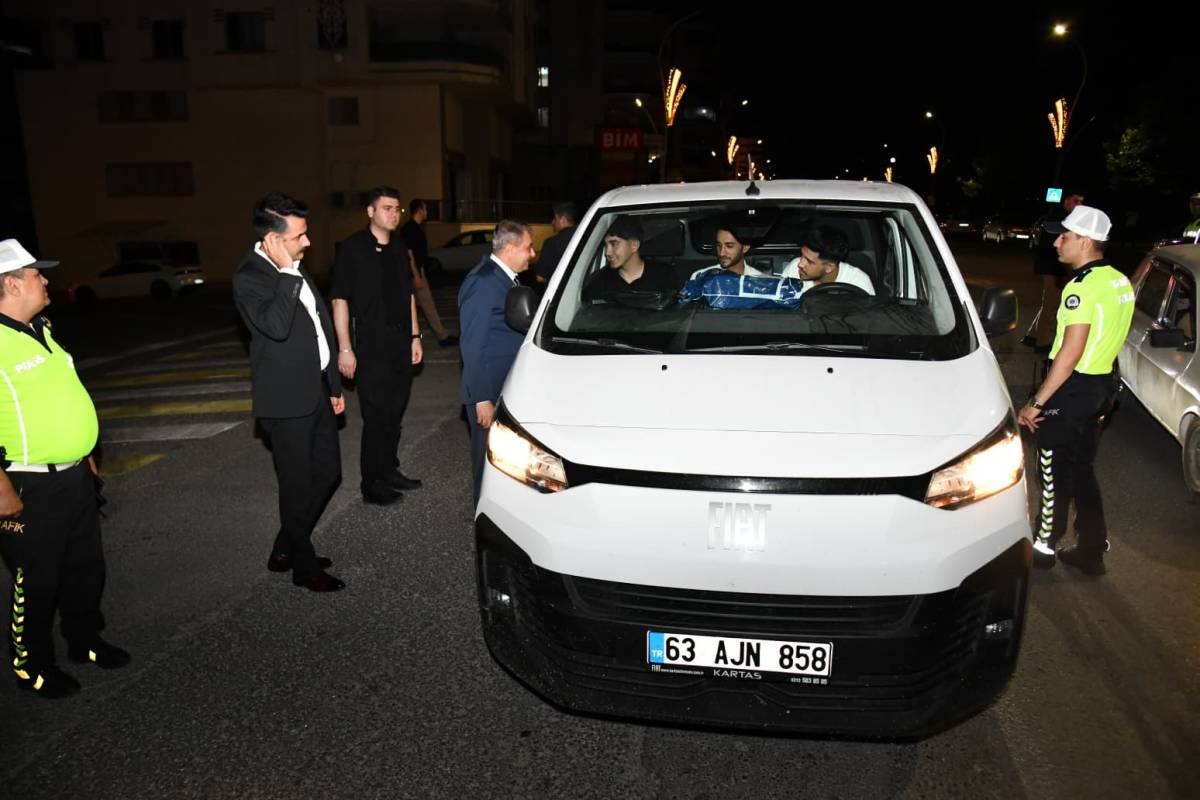 Şanlıurfa'da  “güvenli şehir” uygulaması