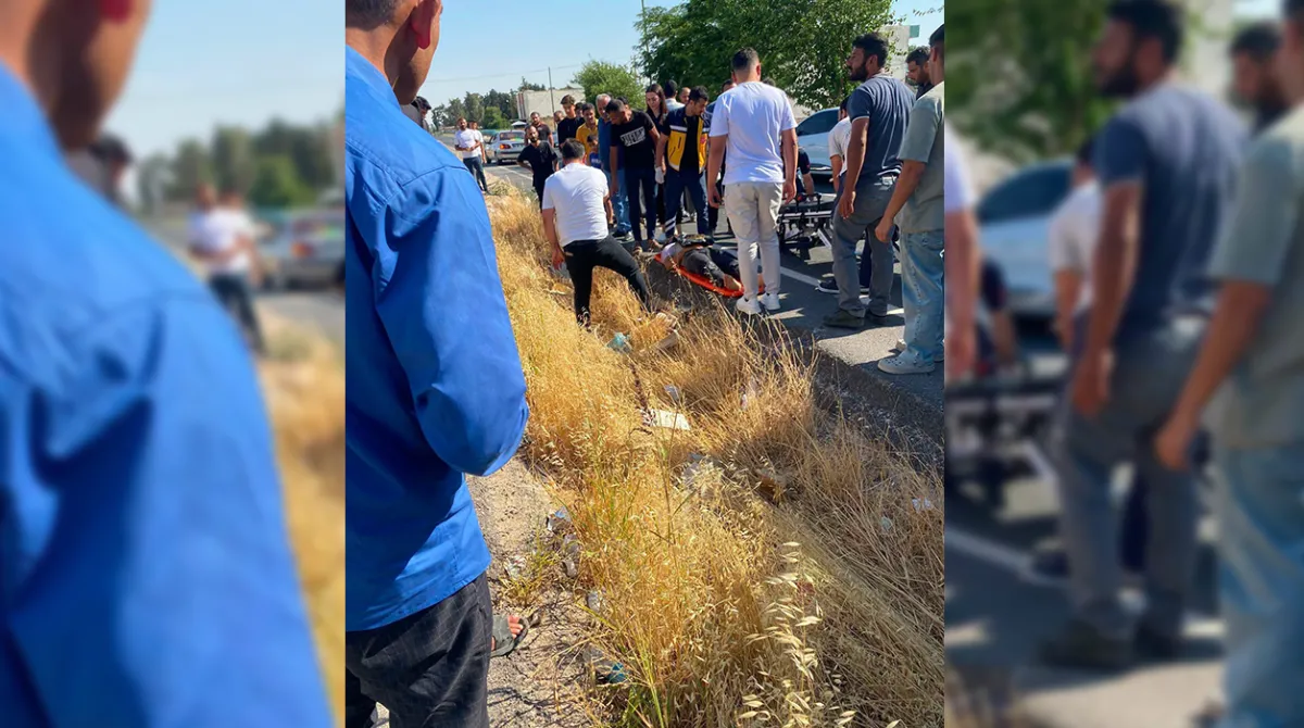 Şanlıurfa'da feci kaza: Otomobil ile motosiklet çarpıştı!