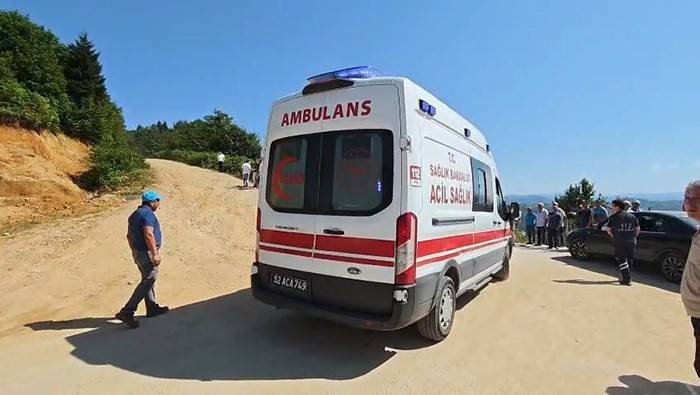 Giresun’da helikopter düştü!