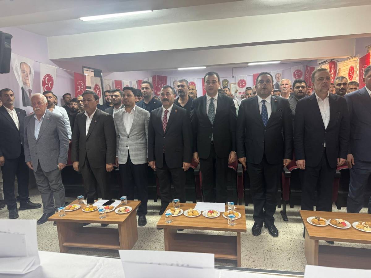 MHP Harran Kongresi'nde: “Türk ve Türkiye Yüzyılı’nı İnşa Edeceğiz” mesajı!