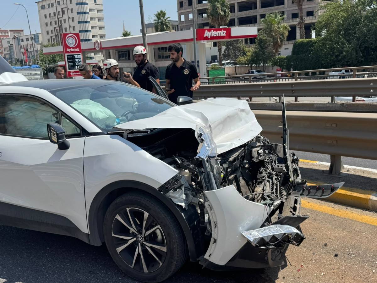 Urfa'da feci kaza!