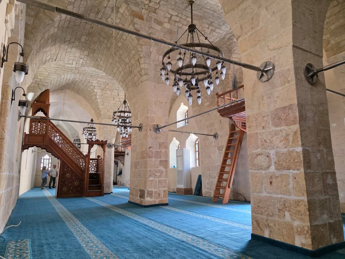 Birecik’in tarihi Mahmutpaşa Camii yeniden ibadete açılıyor!
