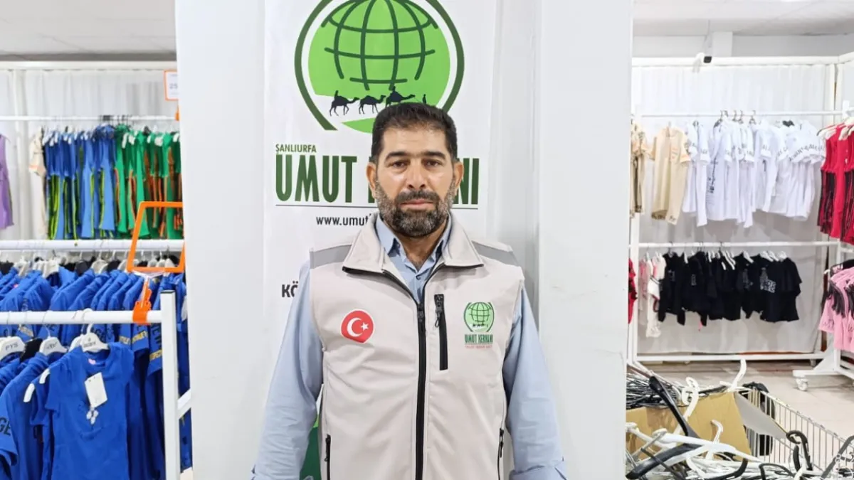 Şanlıurfa Umut Kervanı’ndan çocuklara giyim desteği!