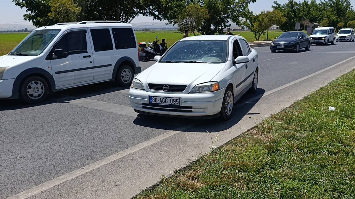 Urfa'da trafik kazası: Motosiklet sürücüsü hastanelik oldu!