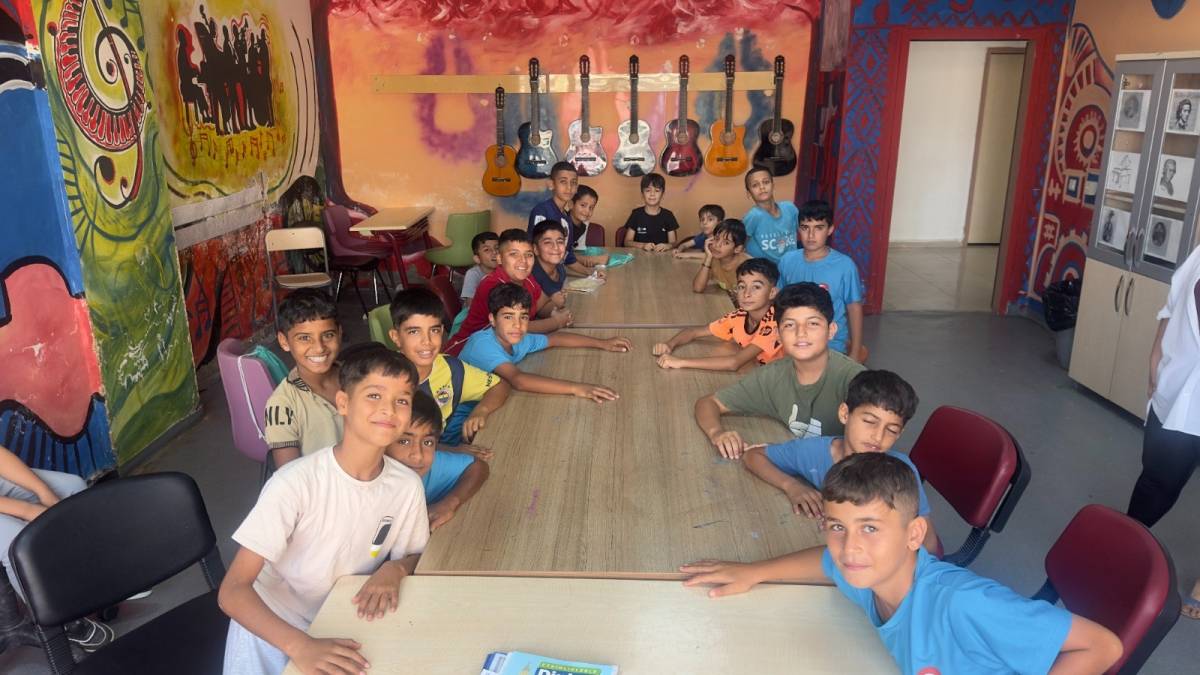 Şanlıurfa'da çocuklar yaz tatilini dolu dolu geçiriyor!