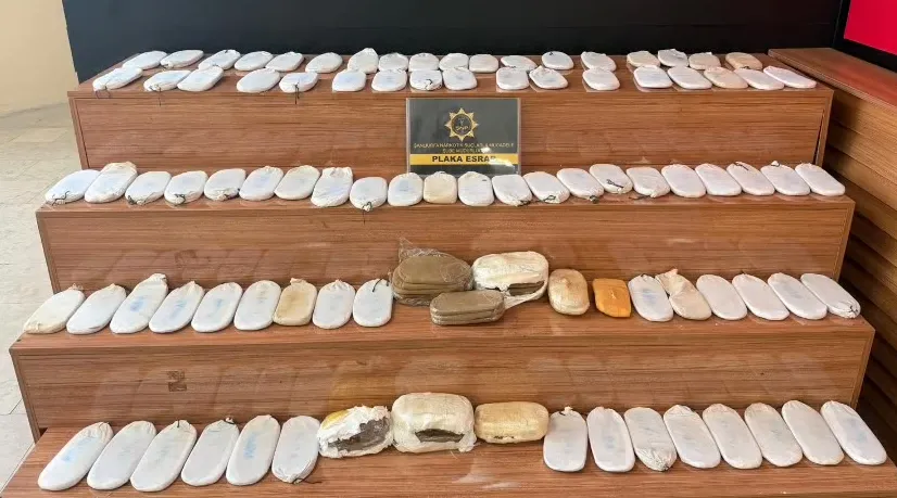 Urfa'da bir araçta 117 parça halinde ele geçirildi!