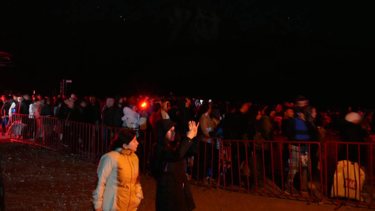 Erciyes zirvesinde meteor yağmuru coşkusu!