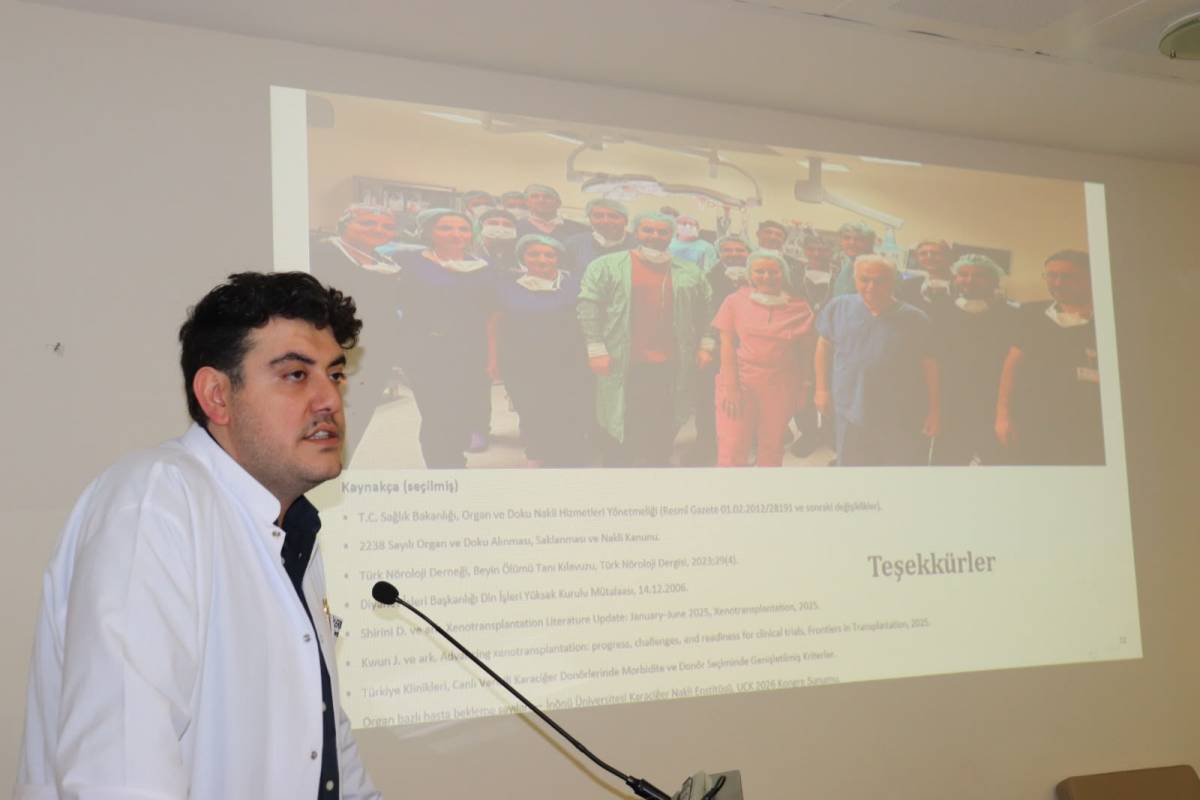 Harran Üniversitesi Hastanesinde organ bağışı eğitimi!