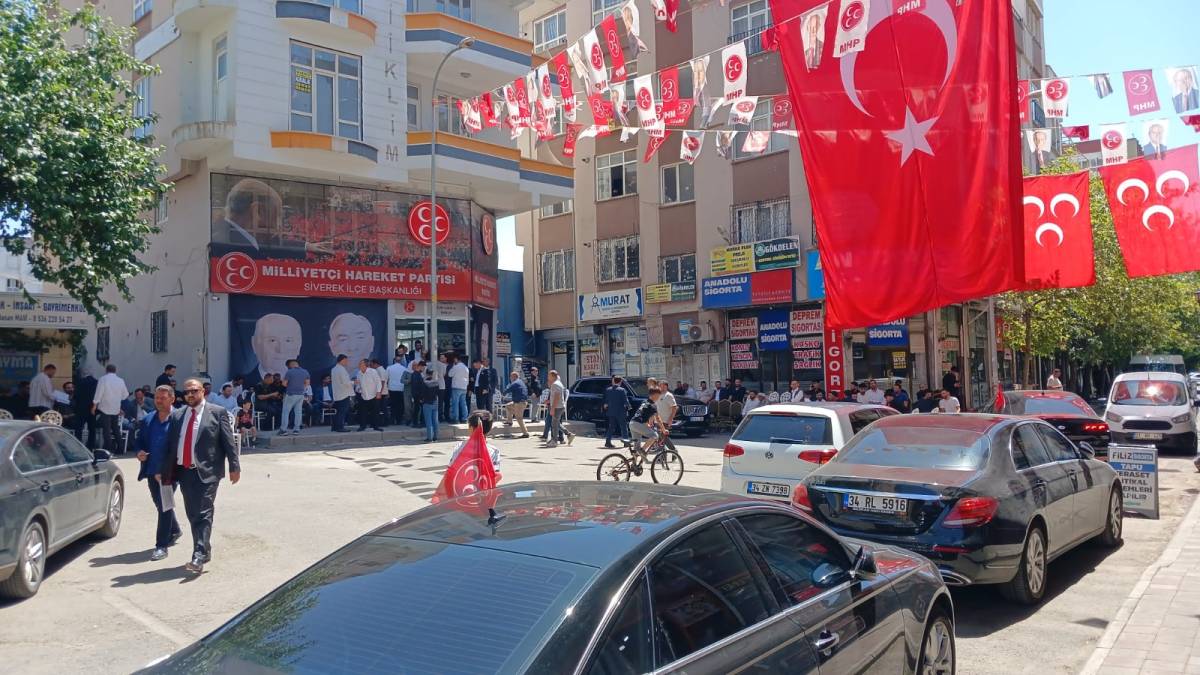MHP Siverek ilçe başkanı seçildi!