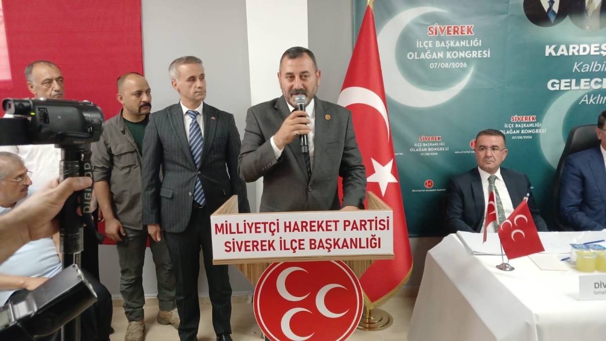 MHP Siverek ilçe başkanı seçildi!