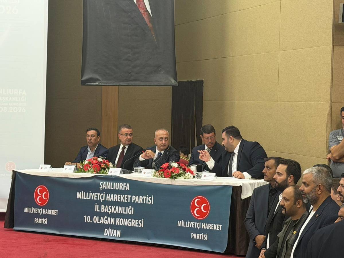 Osman Mutlu tekrar MHP Şanlıurfa İl başkanı oldu!