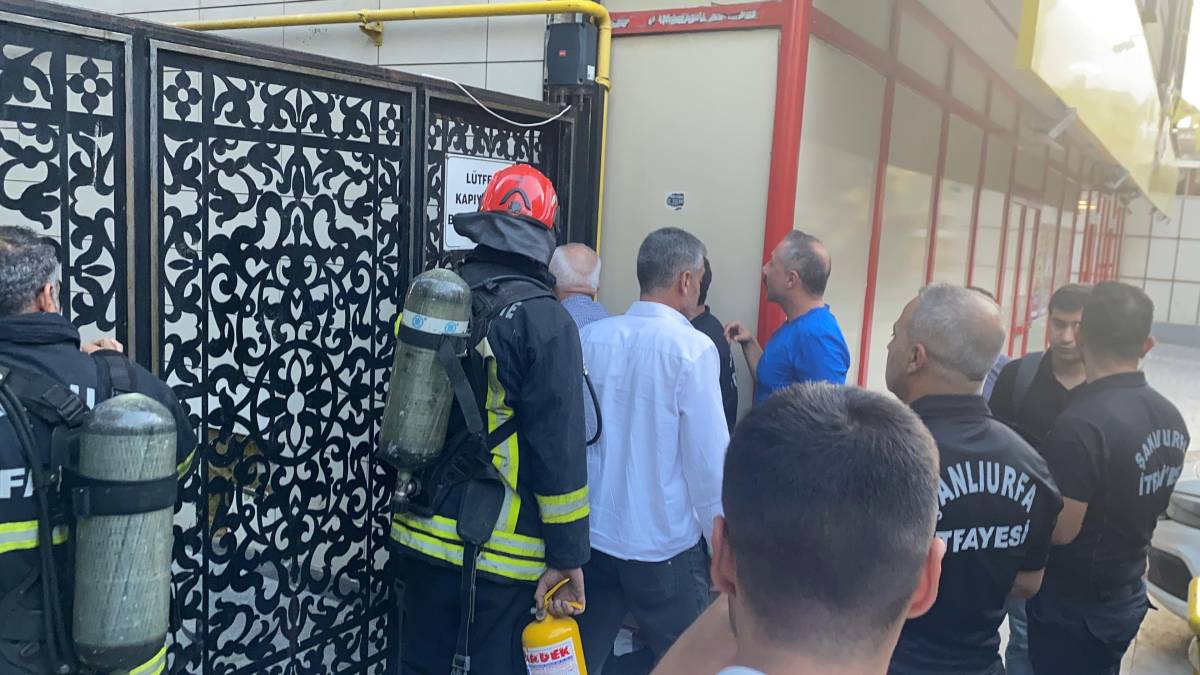 Şanlıurfa’da korkutan yangın!