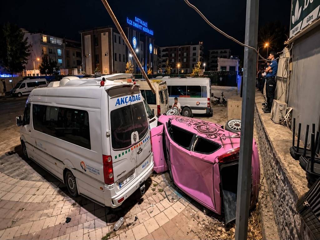 Otomobil otoparka uçtu!