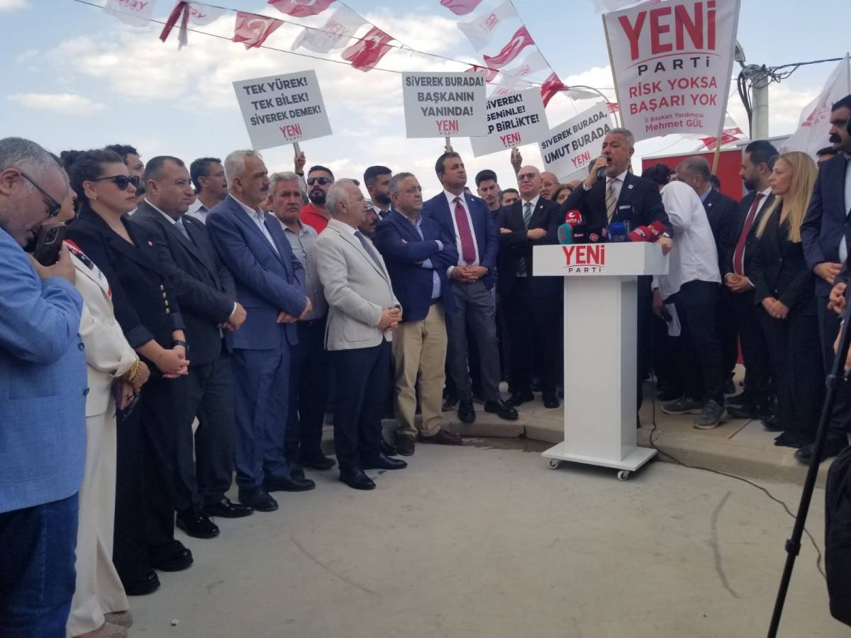 Şanlıurfa’da Yeni Parti’nin İl Başkanlığı açılışında iktidar mesajı