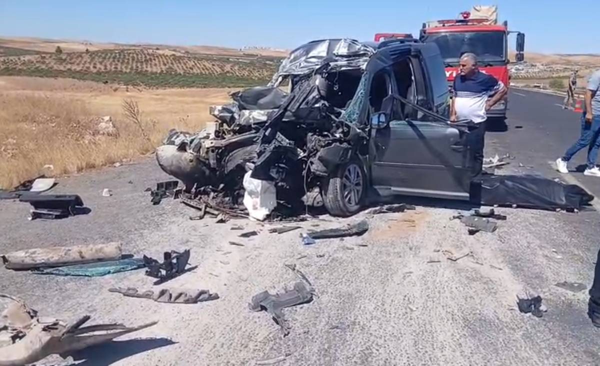 Şanlıurfa'da feci kaza: Çok sayıda ölü ve yaralı var!