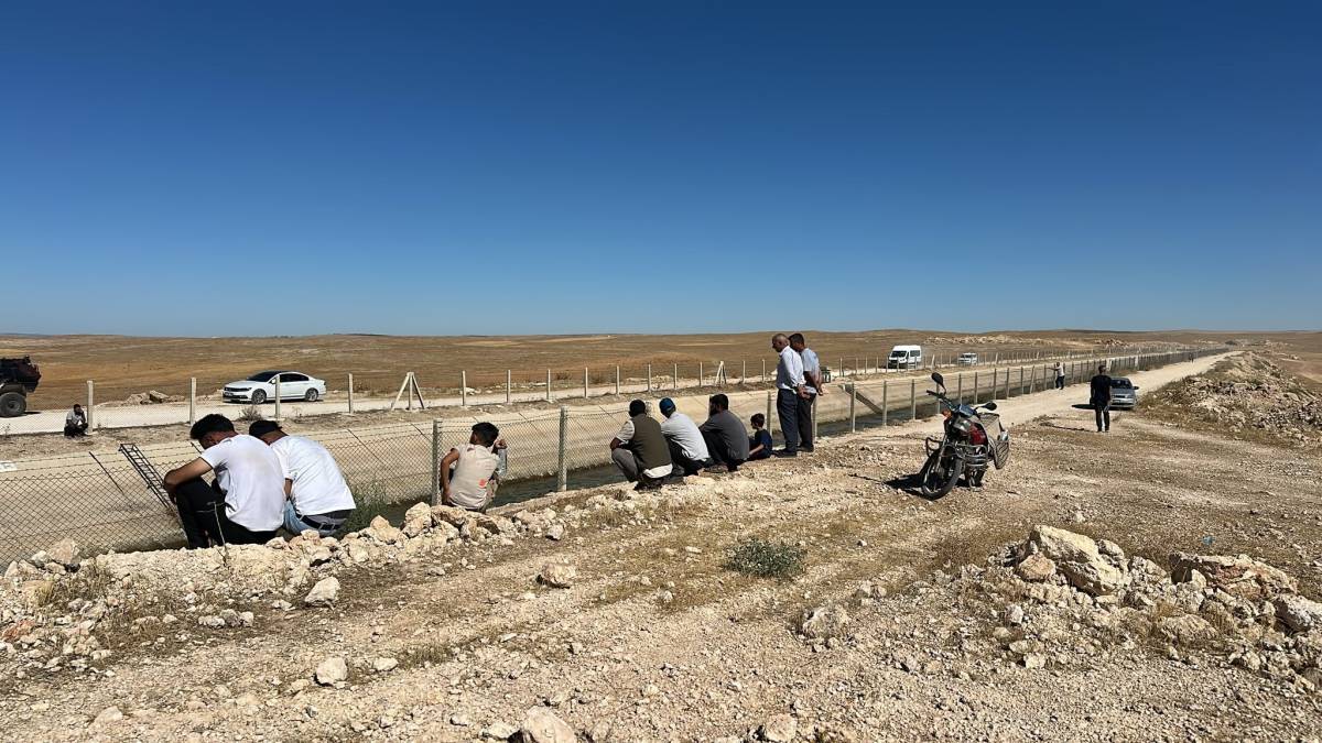 Urfa'da akıntıya kapılan çocuğun cesedi bulundu!