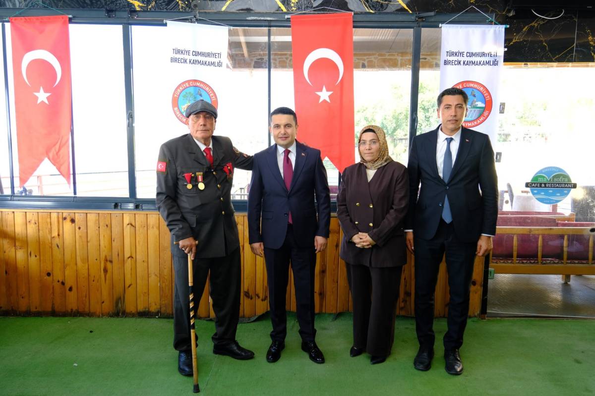 Birecik'te Gaziler Günü kutlandı!