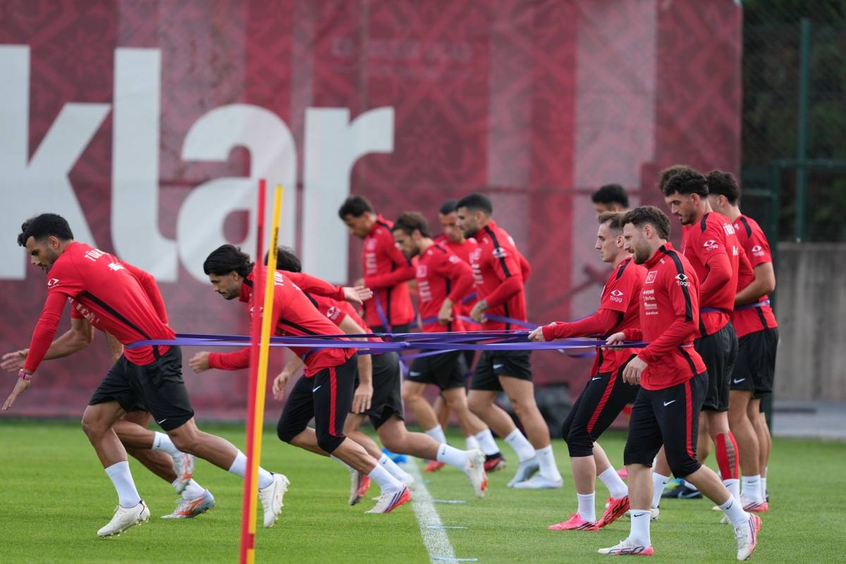 A Milli Futbol Takımı İtalya maçı hazırlıkları başladı!