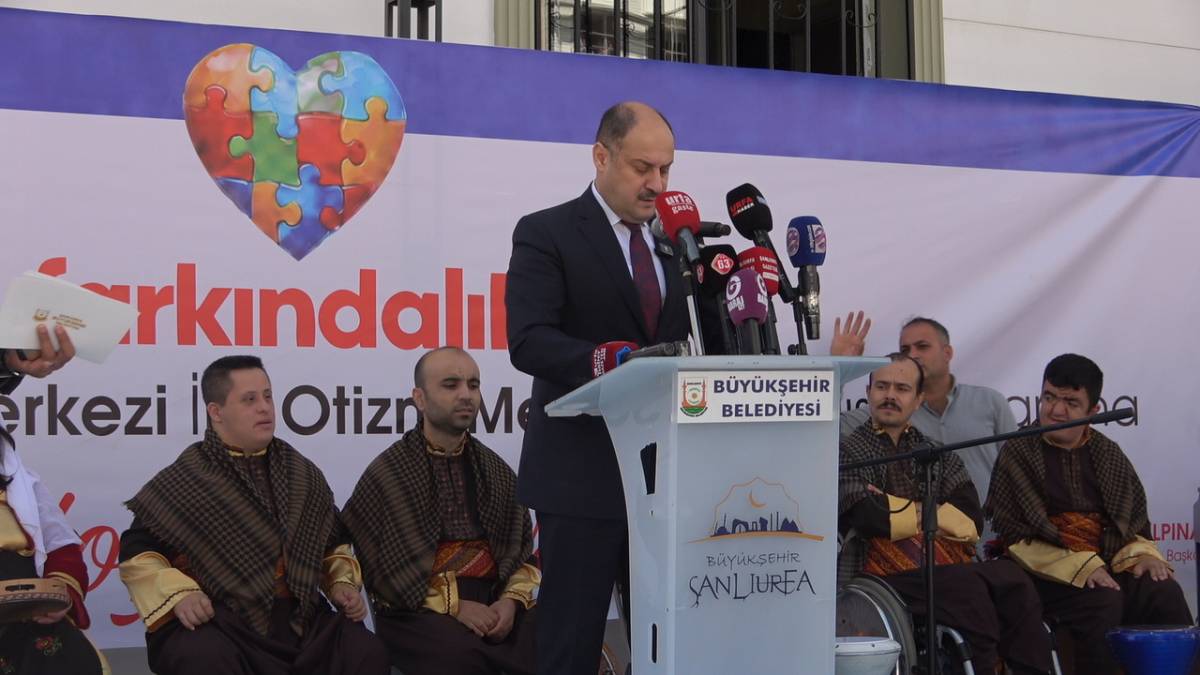 Şanlıurfa’da özel gereksinimli bireyler için yeni merkez hizmete açıldı!
