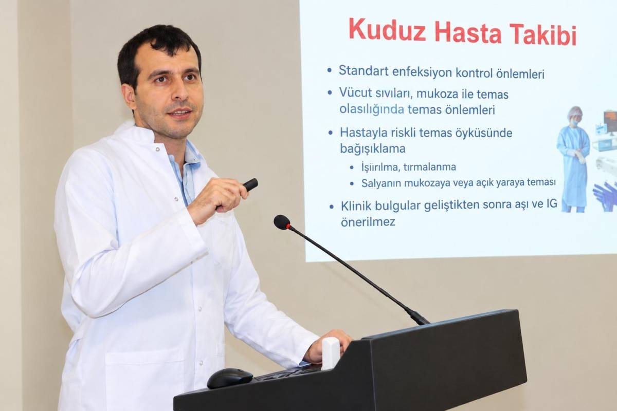Harran Üniversitesi Hastanesi’nde kuduz farkındalık eğitimi!
