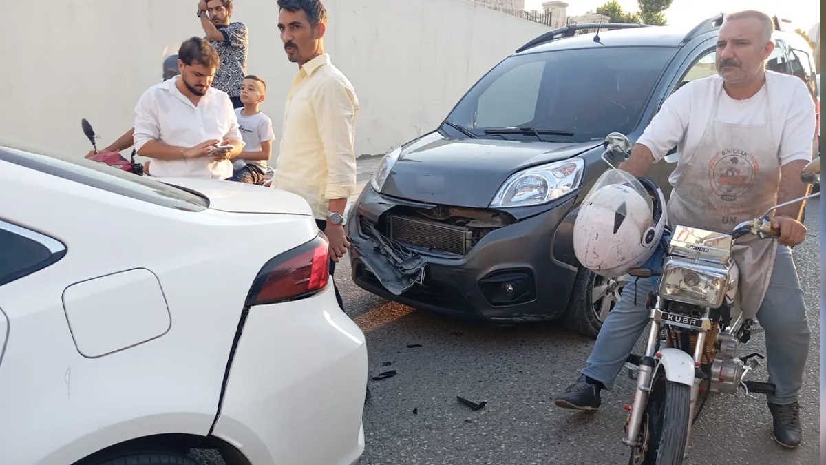 Şanlıurfa'da korkutan kaza!