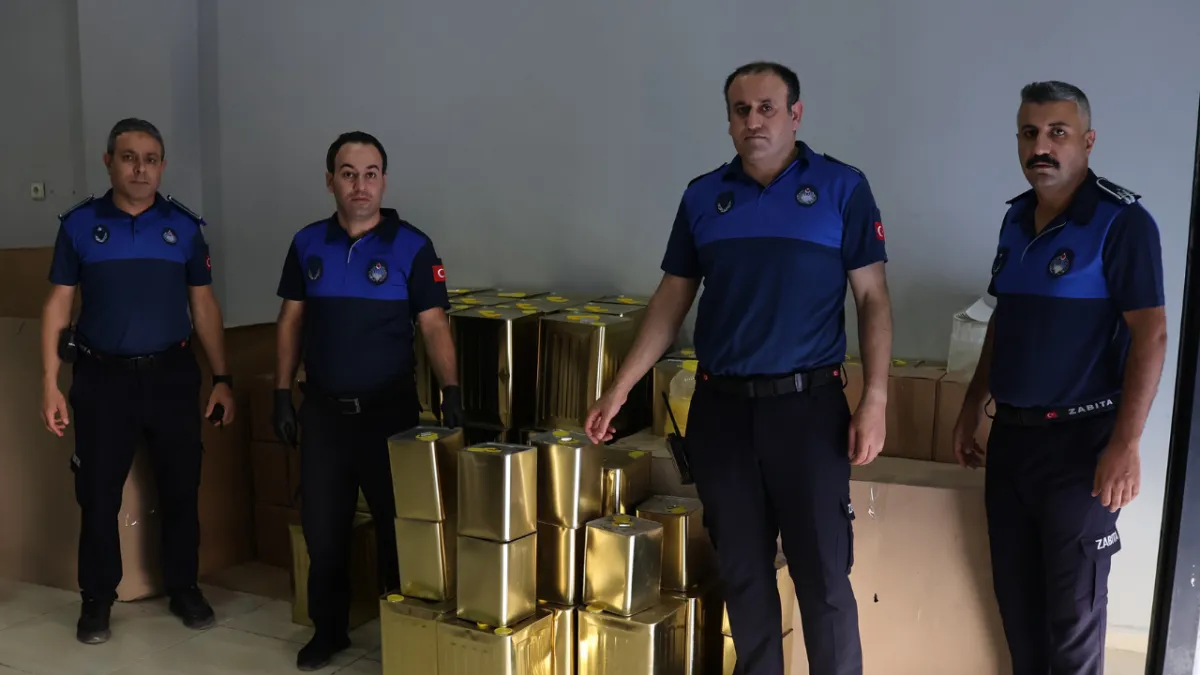Urfa'da kilolarca sade yağ ele geçirildi!