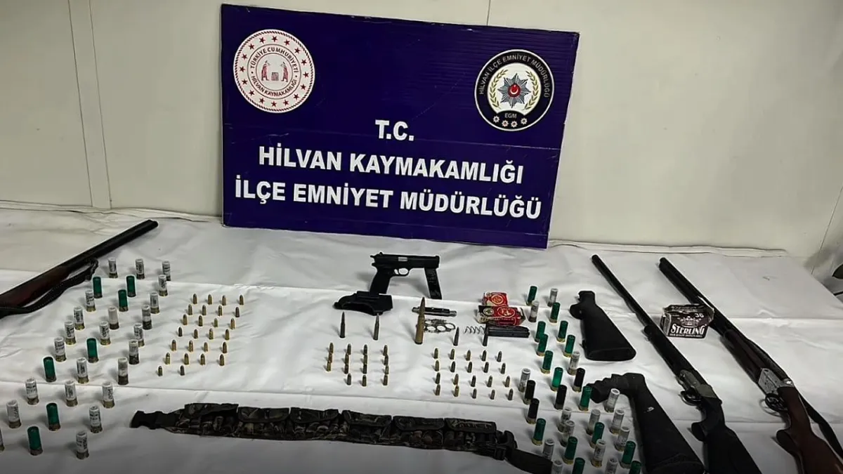 Urfa’da eş zamanlı operasyon: Çok sayıda silah ele geçirildi!
