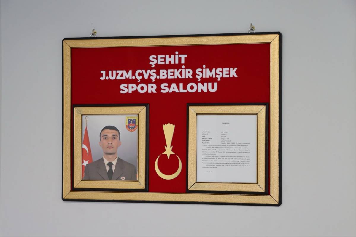 Şanlıurfa şehidini unutmadı: Spor salonuna adı verildi