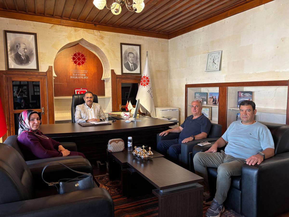 Ruha TV yönetiminden Müdür Bilici’ye nezaket ziyareti!