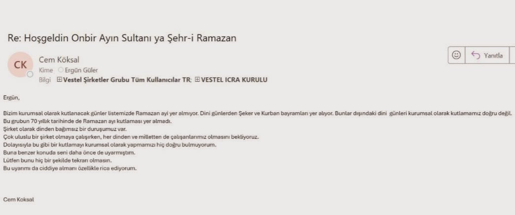 Zorlu Holding CEO’su Cem Köksal Hakkında Soruşturma!
