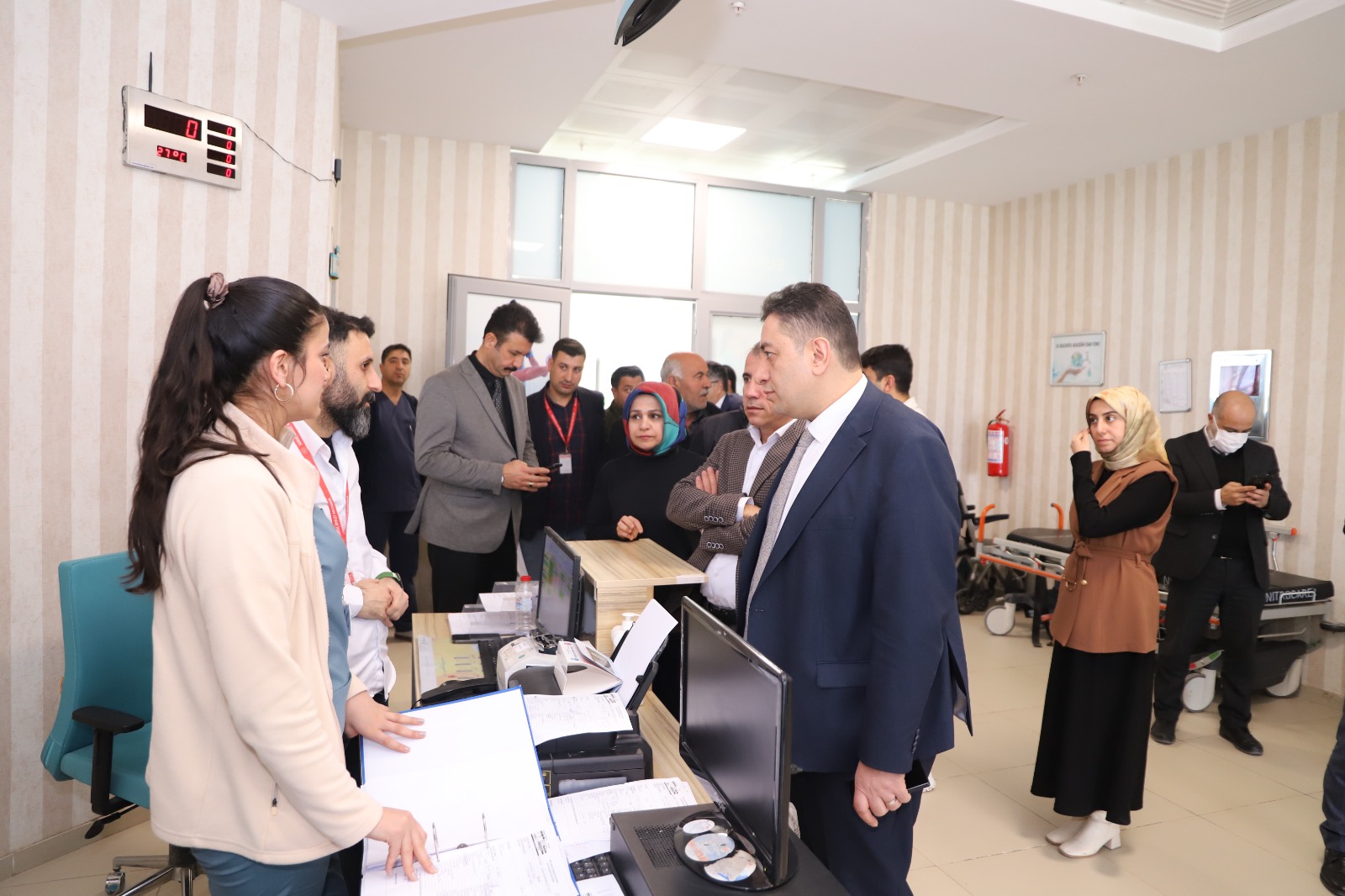 İl Sağlık Müdürü Mesaisine Suruç’ta Başladı